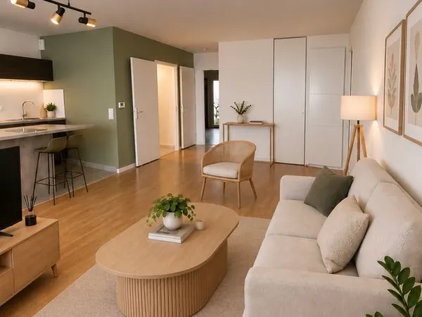 Appartement T3 57 m² avec terrasse - Cenon Gare - DPE B