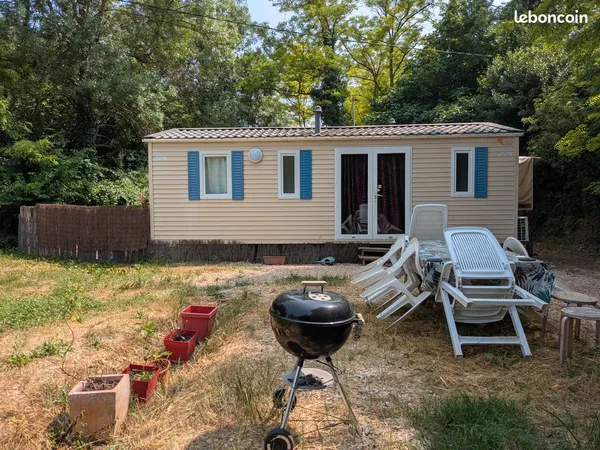 ✅ MOBIL-HOME SUN ROLLER FAMILIAL 3 CHAMBRES - 10x4m - TOUTE SAISON - CLIM/CHAUFFAGE - PRÊT À VIVRE
