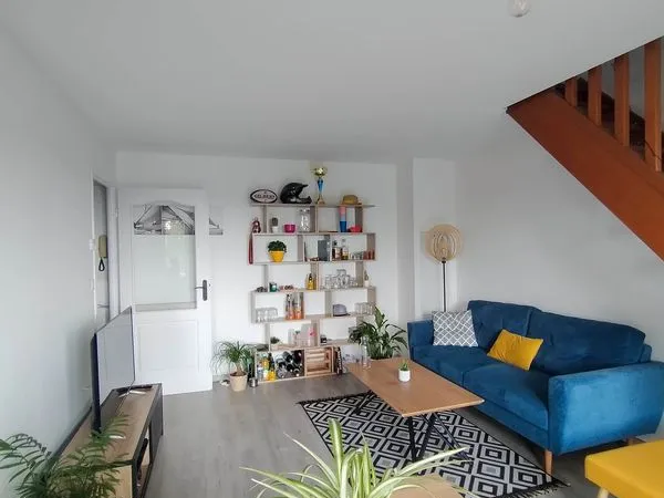 T2 bis meublé 52 m² avec balcon et cave