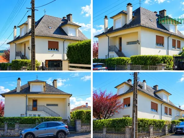 Aurillac maison 5 chambres plus T2