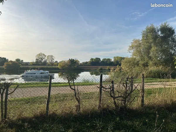Bail à céder terrain en bord de Saône