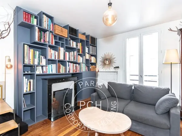 3 pièces meublé, 19e arrondissement
