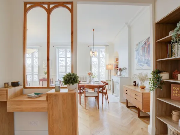 Loue appartement refait à neuf, sur les quais du Rhône avec vue, 3 chambres