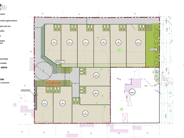 Terrain 433 m² Agon-Coutainville