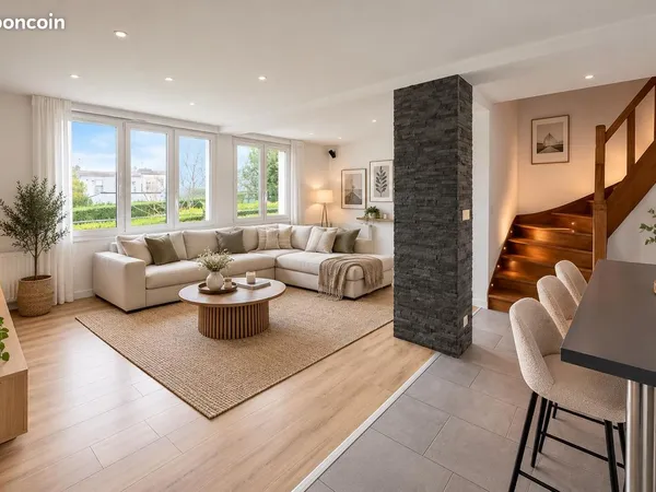 Vente | Maison mitoyenne | 5p | 3ch | 108 m² | Clermont-Ferrand | Expo Est/Ouest | Balcon · Jardin