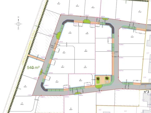 Vente | Terrain | 540 m² | Bindernheim