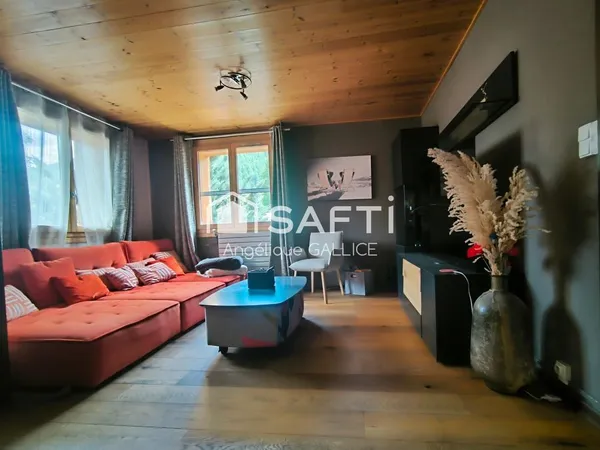 Chalet meublé 116m2 et local 110m2