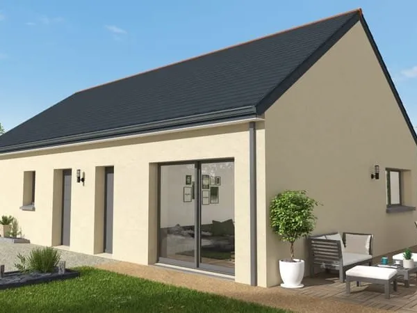 Projet de construction d'une maison 88.21 m² avec terrain à LANESTER (56)
