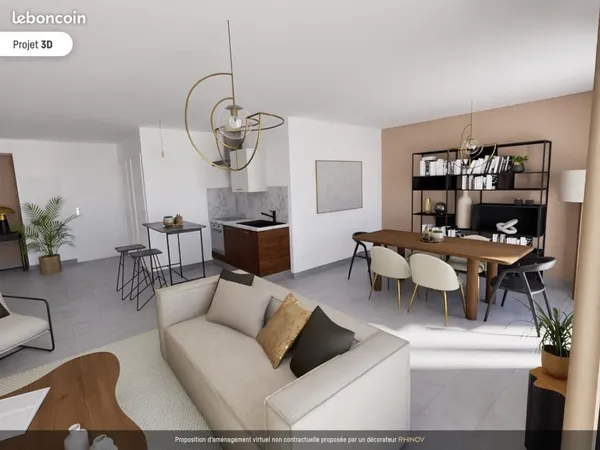 Appartement 4 pièces 76 m²