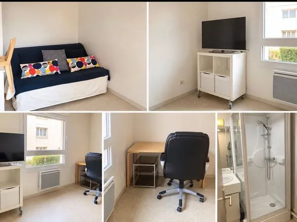 Studio 1 pièce 18 m²