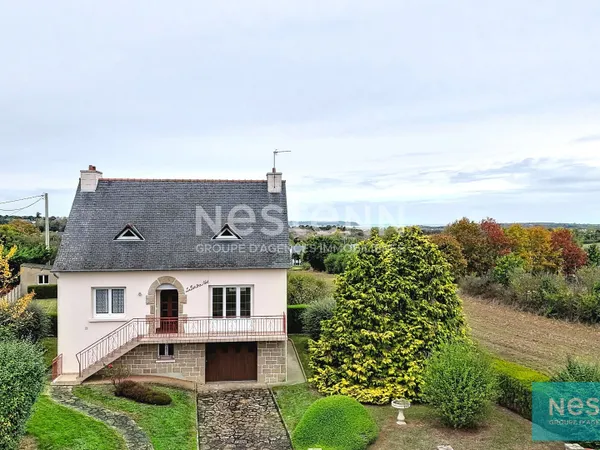 A VENDRE - YFFINIAC - Maison sur sous-sol, vue dégagée, 3 chambres.