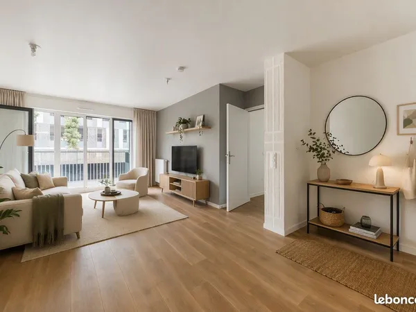 Appartement T3 de 59 m² — Résidence récente et sécurisée + Parking — Noisy-le-Sec