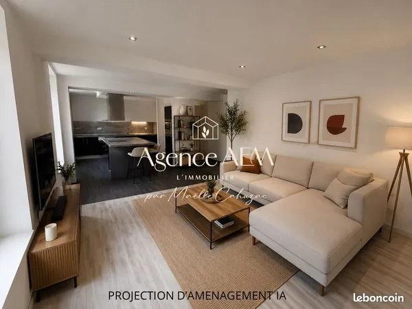 Appartement 3 pièces 75 m²