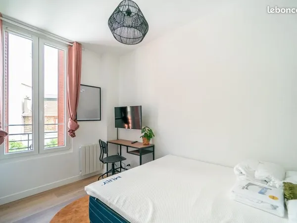 Chambre 1 pièce 19 m²
