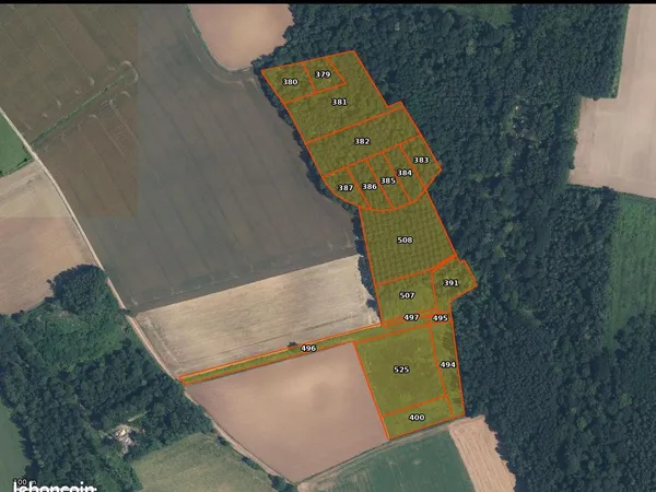 Bois 5,45 hectares à Bretigny - lieu-dit Le Frétoy