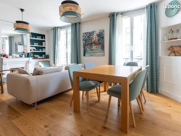 Appartement familiale idéalement placé plaine Monceau