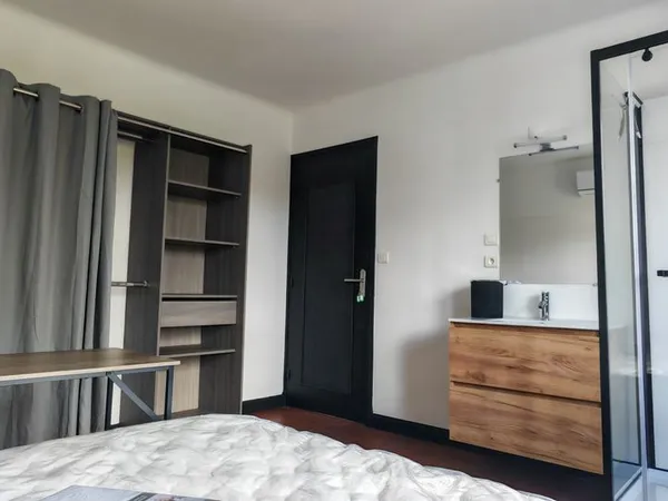 Maison 115m² Colocation BAIL INDIVIDUEL (St Laurent Blangy CENTRE) - Chambre meublée 12m² climatisée