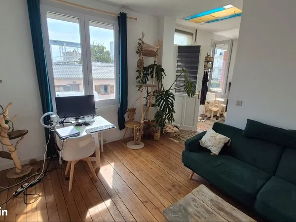 Étage maison meublé 40m² + terrasse 20m² - Le Havre