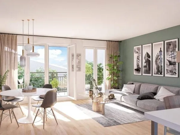 Appartement 4 pièces 72 m²