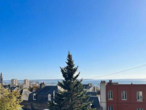 appartement T3 traversant avec vue mer