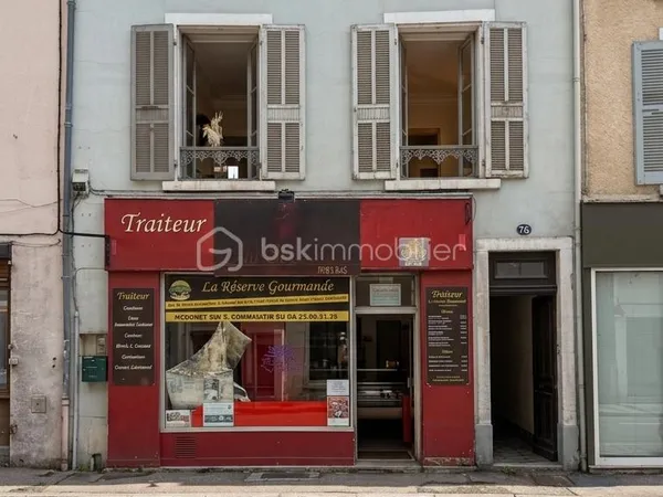 Fonds de commerce 3 pièces 55 m²