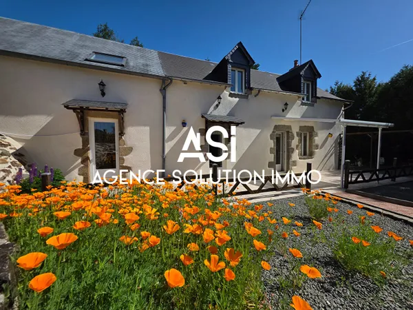 Belle longère de 173m² sur la commune de Courcité