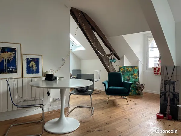 Appartement de charme - Rennes centre historique - 58,20 m² au sol