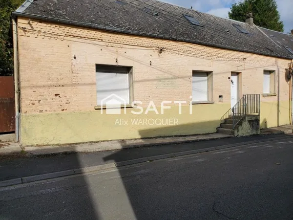 Maison semi-individuelle à fort potentiel