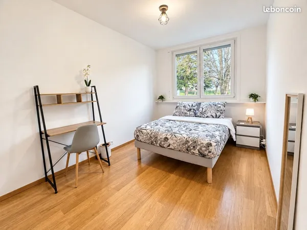 Colocation - Chambre avec douche privative aux porte de Genève