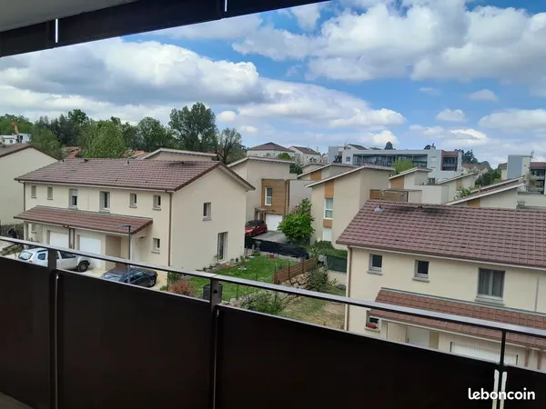 Joli T3 de 59,6 m² avec terrasse et parking sous-sol