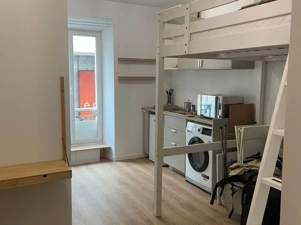 Studio meublé 15m2 secteur jardin public