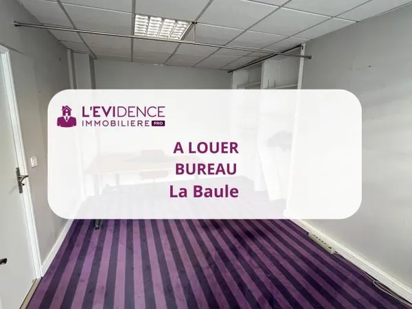 A louer bureau de 16m2 à La Baule,proche gare