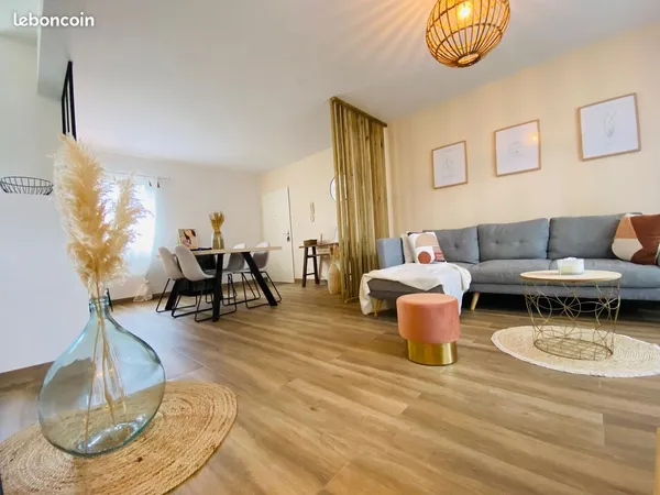 à vendre - bel appartement t4 duplex avec vue montagne - la bretagne, saint-denis
