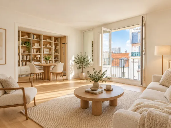 Vends 3 pièces en étage élevé avec ascenseur - village Saint Charles