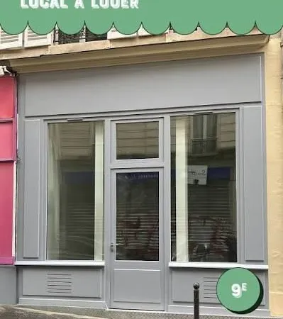 Local commercial centre ville climatise sanitaires 6ML de vitrine