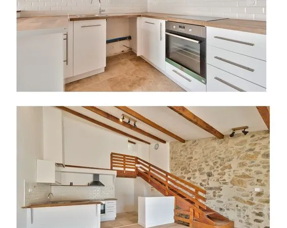 Appartement T3 en duplex 73 m² terrasse tropézienne