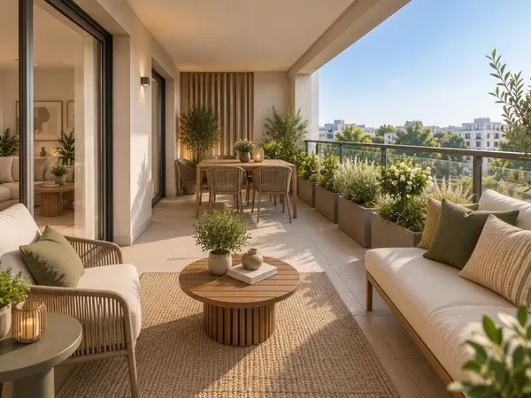 T3 À L'HA-LES-ROSES  MÉTRO 14 AU PIED  GRAND BALCON