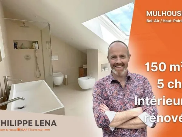 Maison rénovée intérieurement, 5 chambres