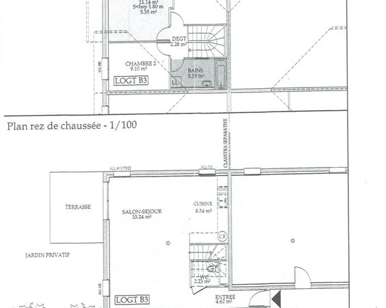 A louer meuble, t4 villaz garage jardin terrasse libre de suite