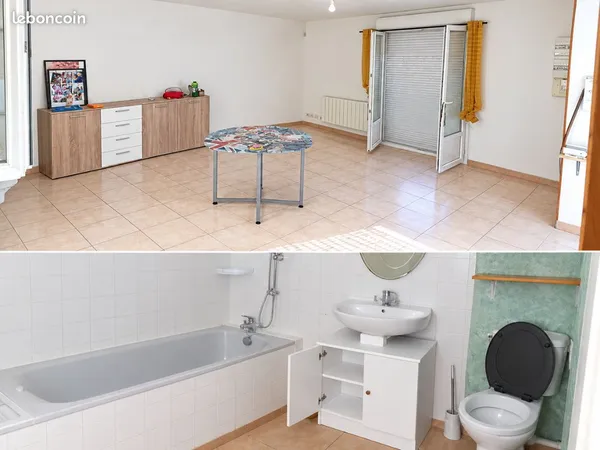 Duplex F3 54m2 terrasse