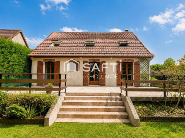 MAISON FAMILIALE, 5 CHAMBRES ET SOUS-SOL COMPLET