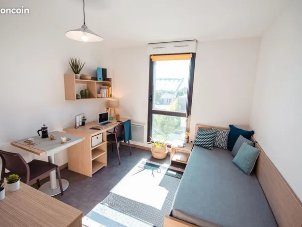 Meublé 1 pièce 18 m²