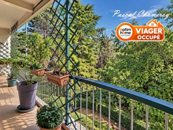 SALON-DE-PROVENCE (13) | VIAGER OCCUPÉ : appartement T3 de 70 m² avec place de stationnement