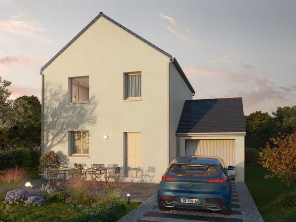 Terrain + maison 80 m²