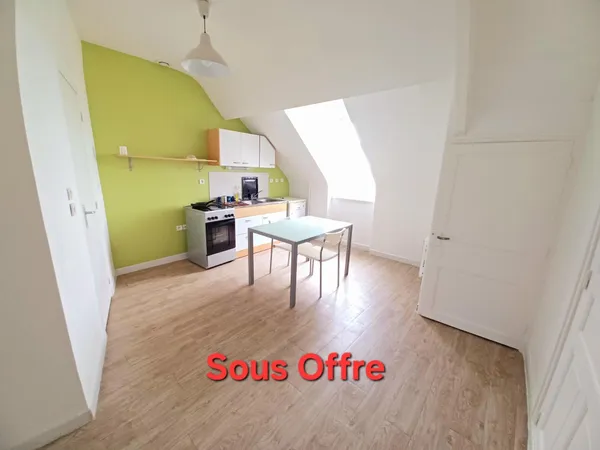 Appartement T1bis dans bâtiment de caractère