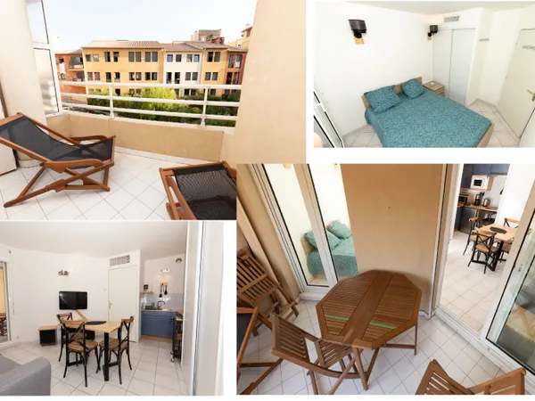 Loue appartement 30m² a golfe juan/vallauris dans une résidence