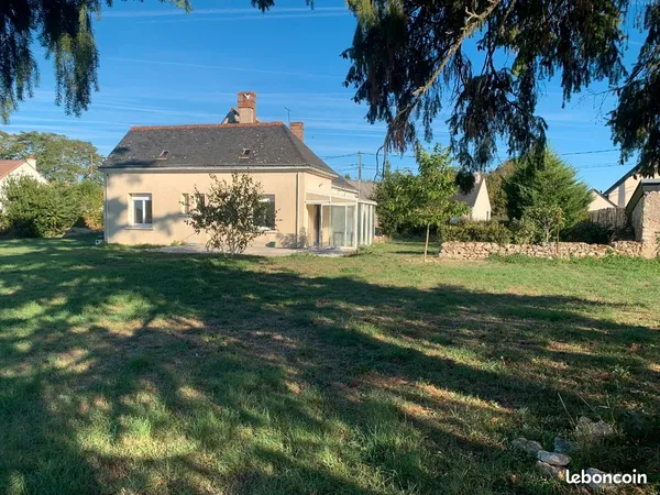 Maison plein pied avec jardin