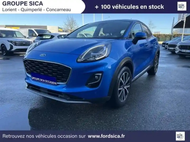 Ford Puma 1.0 ecoboost 125ch s&amp;s mhev titanium powershift