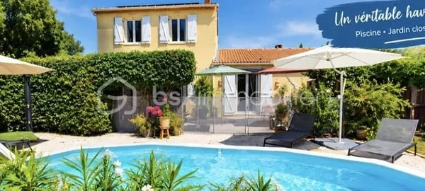 A VIDAUBAN ( VAR) - MAISON 115 M² - STUDIO - GARAGE - PISCINE- PANNEAUX SOLAIRES