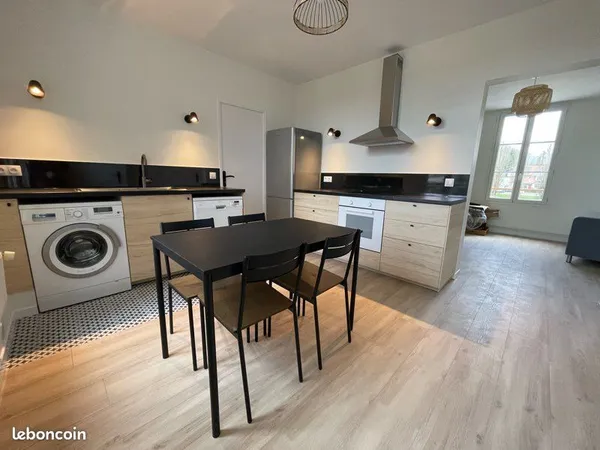 T3 meublé et renové 56 m2